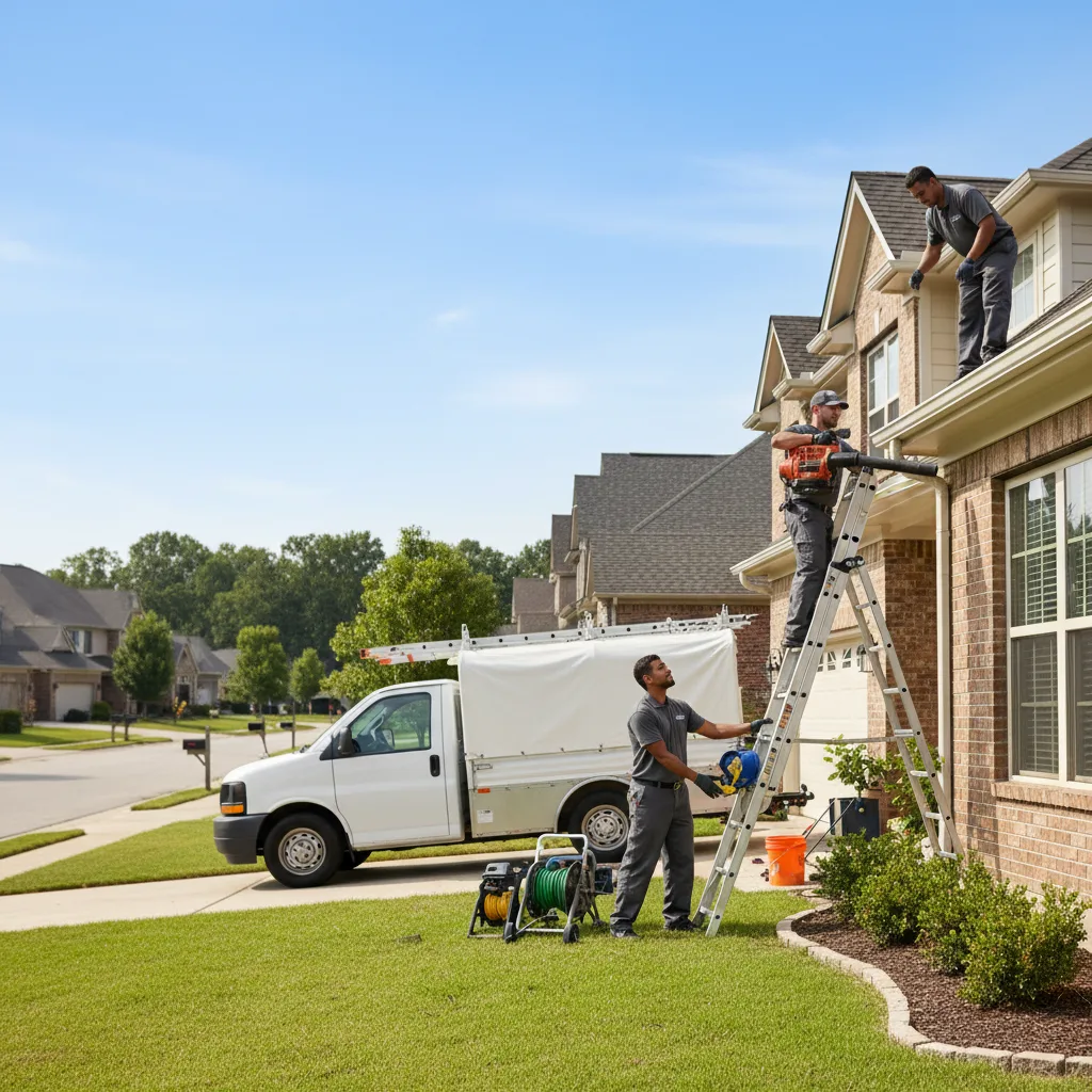 Home Gutter Service in Hermitage, MO near me